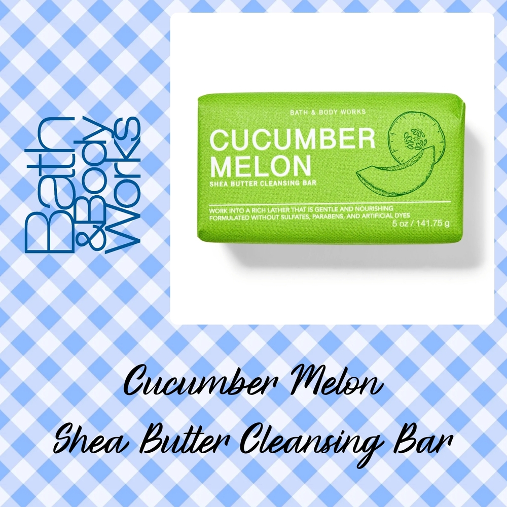 BBW Cucumber Melon Shea Butter Cleansing Bar